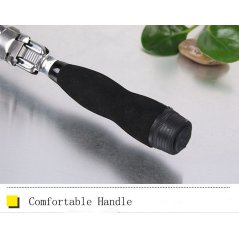 Gdeal Outdoor Carbon Fiber Portable Ultralight Travel Telescopic Fishing Rod