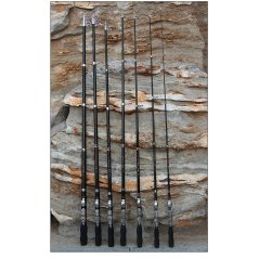 Gdeal Outdoor Carbon Fiber Portable Ultralight Travel Telescopic Fishing Rod
