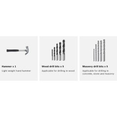 BOSCH Professional Impact Drill GSB 550 XL Kit (1A1 5L3)