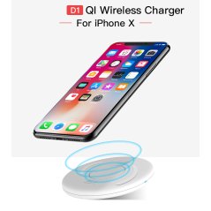 Wireless Charger IPhone 8 IPhone 8 Plus IPhone X Samsung (2 Colors)