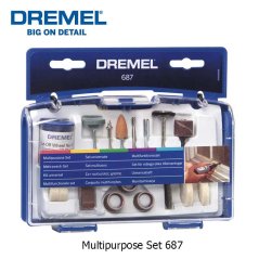 DREMEL 687 Multipurpose Drill Bits Set 52's (26150687JA)