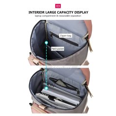 Gdeal Women Multi Functional Travel Leisure Bag Large Capacity Backpack (2 Colors)