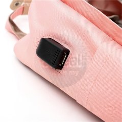 Gdeal High School Student College Canvas Backpack USB Charging Travel Bag (4 Colors)