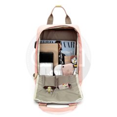 Gdeal High School Student College Canvas Backpack USB Charging Travel Bag (4 Colors)