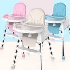 Gdeal Foldable Baby Feeding Dining Chair (BQ-505) - 3 Colors