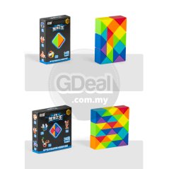 Gdeal Variety Magic Ruler Rainbow Segment Color Kindergarten Educational Toy