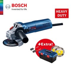BOSCH Angle Grinder GWS 750  Fisherman Box Set - 06013940L7