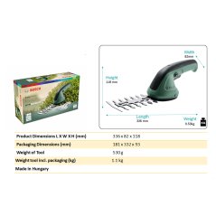 Bosch Easy Shear Grass Trimmer - 0600833300