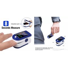 Itronicmobile Fingertip Pulse Oximeter LK87 (Blue)