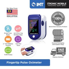 Itronicmobile Fingertip Pulse Oximeter LK87 (Blue)
