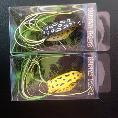 4cm/12g 5pcs Fishing Lures Bass Soft Frog Crankbaits Top Water Fish Tackle Hook