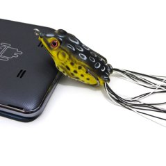 4cm/12g 5pcs Fishing Lures Bass Soft Frog Crankbaits Top Water Fish Tackle Hook