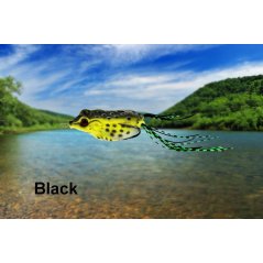 4cm/12g 5pcs Fishing Lures Bass Soft Frog Crankbaits Top Water Fish Tackle Hook