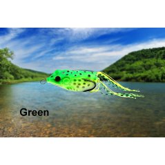 4cm/12g 5pcs Fishing Lures Bass Soft Frog Crankbaits Top Water Fish Tackle Hook