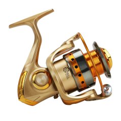 Gdeal Fishing Line Reel Round All-Metal Wire Cup Reel Spinning Reel