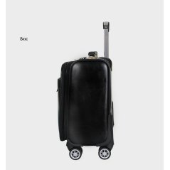 SKY TRAVELLER SKY303 Leather Trolley Case Business Bag Luggage 16Inch