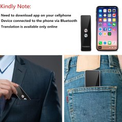 Smart Multilingual Pocket 30 Language Translator Device