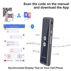 Smart Multilingual Pocket 30 Language Translator Device