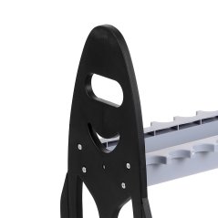 Gdeal Easy Take Fishing Rod Rack Pole Holder Stand Organizer Rack