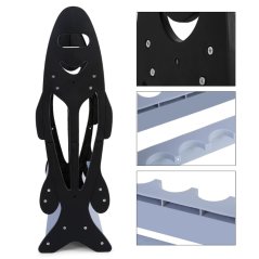 Gdeal Easy Take Fishing Rod Rack Pole Holder Stand Organizer Rack