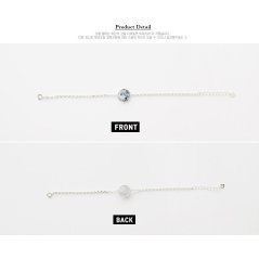 Wing Bling - White Moon Bracelet (Glow In The Dark)