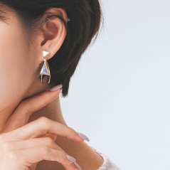 Wing Bling Clara Earring Gold Plated