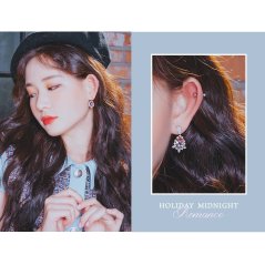 Midnight Romance Earrings By Wing Bling