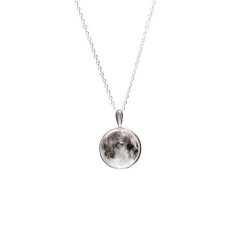 White Moon Necklace by Wing Bling (925 Silver)