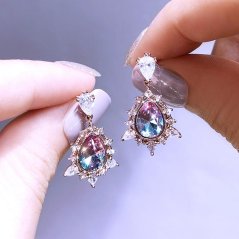 Midnight Romance Earrings By Wing Bling