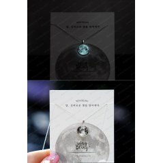 White Moon Necklace by Wing Bling (925 Silver)