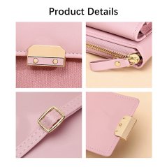 Gdeal Korean Women Casual Style Elegant PU Leather Messenger Bag (4 Colors)