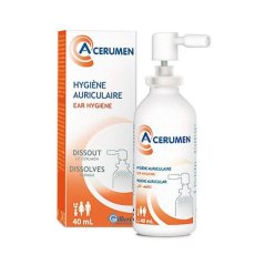 A Cerumen Ear Spray 40ml (A-Cerumen) Ear Hygiene  Dissolves Earwax