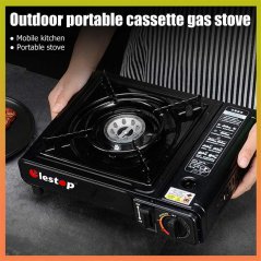 Lestop Portable gas stove steamboat stove picnic stove camping stove Butane gas