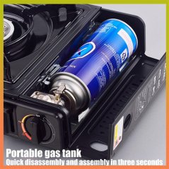 Lestop Portable gas stove steamboat stove picnic stove camping stove Butane gas