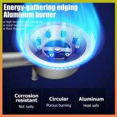 Lestop Portable gas stove steamboat stove picnic stove camping stove Butane gas