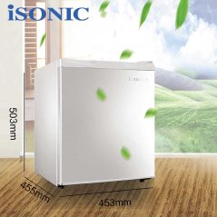 Isonic Single Door Small Refrigerator 50L- Hotel Mini Bar IS-50R