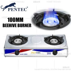 PENTEC Double Burner Gas Stove MD-81 812 816 Dapur Gas Masak 120mm