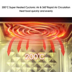 Faber Air Fryer Oven 20L FEO FRITTURO 220 2 in 1 Air Healthy Air Frying with Oven