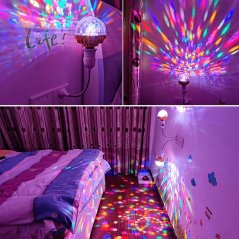 Lampu Disco Light Stage Party LED DJ Bulb Lamp Lighting 6W Laser Light