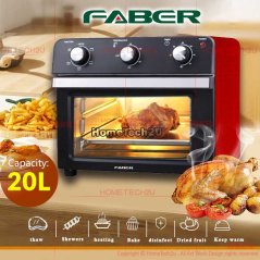 Faber Air Fryer Oven 20L FEO FRITTURO 220 2 in 1 Air Healthy Air Frying with Oven