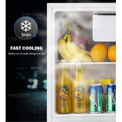 Isonic Single Door Small Refrigerator 50L- Hotel Mini Bar IS-50R