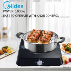 Midea 1600W Induction Cooker C16-RTY1619 / C16-RTY1619-GL / C16-RTY1619-BK