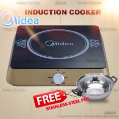 Midea 1600W Induction Cooker C16-RTY1619 / C16-RTY1619-GL / C16-RTY1619-BK