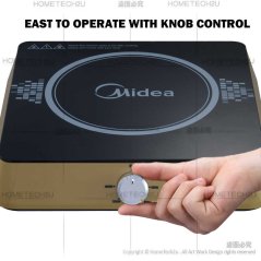 Midea 1600W Induction Cooker C16-RTY1619 / C16-RTY1619-GL / C16-RTY1619-BK