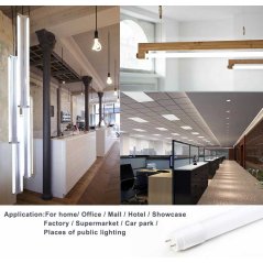 30pcs APRO T8 Glass LED Tube 4ft 20watt Daylight 7000K (Approved)