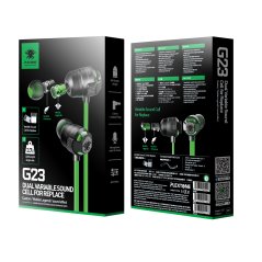 Plextone Gaming Series G23 Bullet Style Earphone Mic (Random Color)