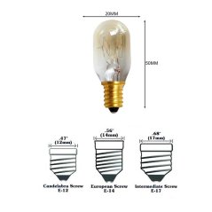 THL Fridge Bulb 15W E12 / E14 / E17 Tubular Lamp - [SALT E14] Freezer
