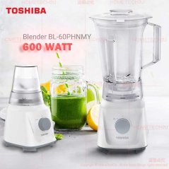 Original Toshiba Ice Blender 600watt powerful motor 1.5L Jug BL60PHNMY