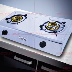 Homelux Double Burner Cyclone Cap Burner Gas Stove Cooker HPS-1605