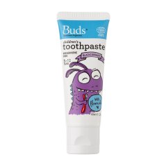 Buds Children's Mild Toothpaste Blackcurrant with Fluoride 50ml